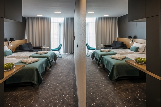 Regatta Hotel Kiekrz przykadowy pokój